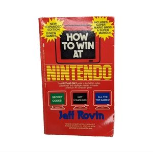 Vintage How To Win At Nintendo Book by Jeff Rovin Copyright 1988